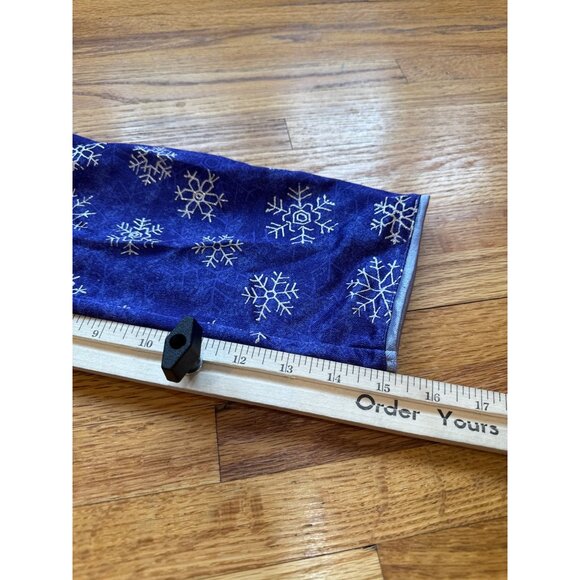 American Girl Girls Snowflake Pajama Set Blue & White Large 100% Polyester - Picture 6 of 11